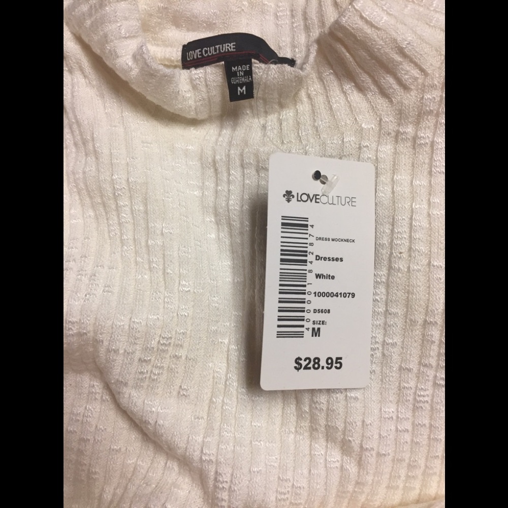π NWT Love Culture Large White Dress π - Picture 3 of 4